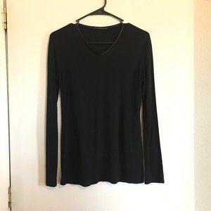 Pologarage Long Sleeve Top Black Small Size 2